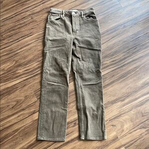 Abercrombie & Fitch Brown Ultra High Rise Jeans